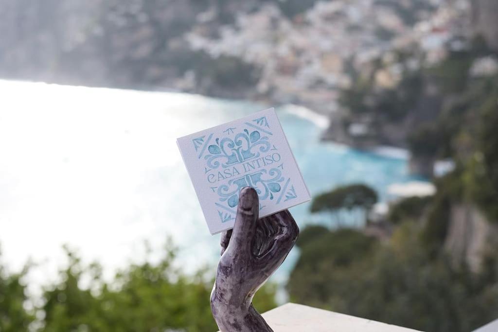 Casa Intiso - Two Double Bedroom Apartment Positano Luaran gambar